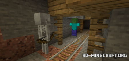 ������� Mobs On Rails ��� Minecraft 26.1