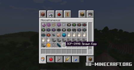 ������� SCP 3998 ��� Minecraft 1.20.1