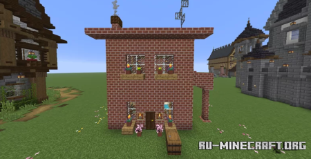 ������� Backsteinhaus ��� Minecraft