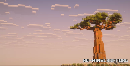 ������� Giant Baobab - Adansonia grandidieri ��� Minecraft