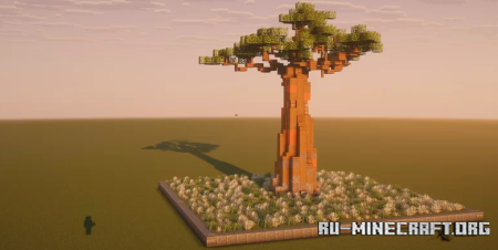 ������� Giant Baobab - Adansonia grandidieri ��� Minecraft