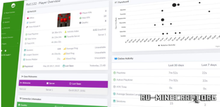 ������� Plan - Player Analytics ��� Minecraft 1.21.11