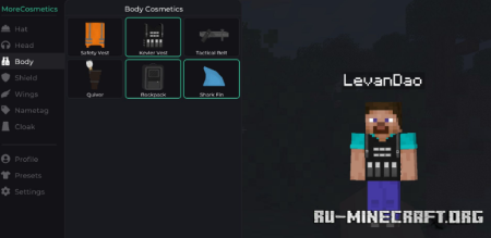 ������� More Cosmetics ��� Minecraft 1.21.11