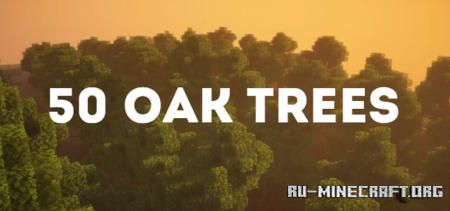 ������� 50 Oak Trees by Petur Todorov ��� Minecraft