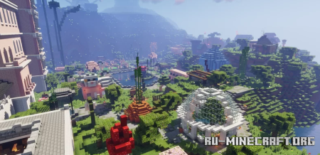 ������� Pink Victorian Style Mansion ��� Minecraft