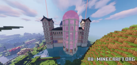 ������� Pink Victorian Style Mansion ��� Minecraft