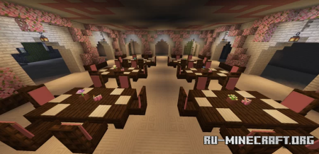 ������� Pink Victorian Style Mansion ��� Minecraft