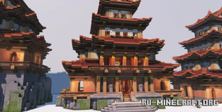������� 800 Japanese House Pack ��� Minecraft