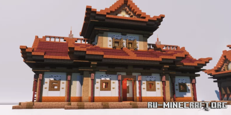 ������� 800 Japanese House Pack ��� Minecraft
