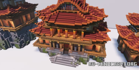 ������� 800 Japanese House Pack ��� Minecraft