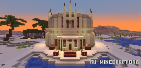 ������� Fantasy Sandstone House by CobaltCurious ��� Minecraft