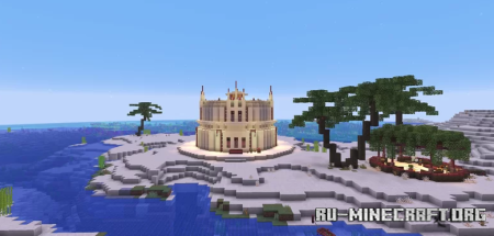 ������� Fantasy Sandstone House by CobaltCurious ��� Minecraft