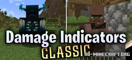 ������� Damage Indicators Classic ��� Minecraft 1.21.1