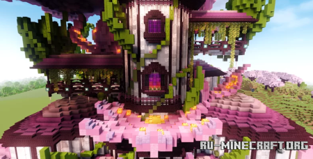 ������� Lotus Castle by Ekavane_build ��� Minecraft