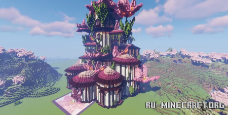 ������� Lotus Castle by Ekavane_build ��� Minecraft