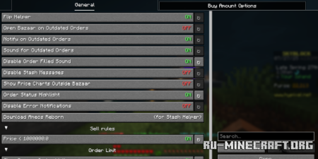 ������� Bazaar Utils ��� Minecraft 1.21.11