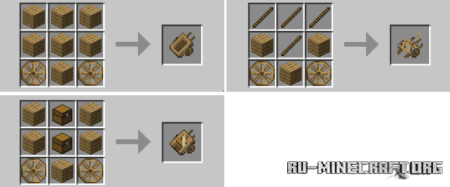 ������� Nifty Carts ��� Minecraft 1.21.11