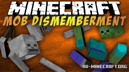 ������� Mob Dismemberment ��� Minecraft 1.20.1