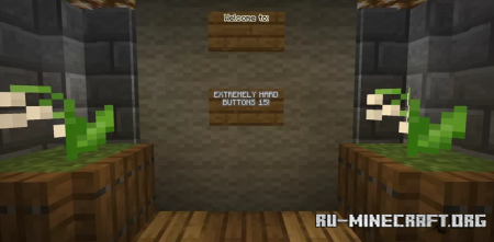 ������� Extremely Hard Buttons 15 ��� Minecraft