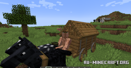������� Trotting Wagons ��� Minecraft 1.21.1