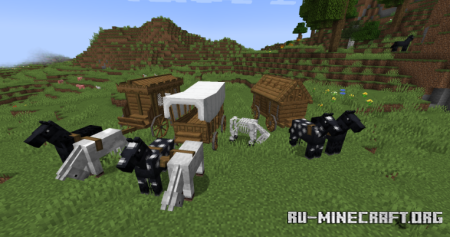 ������� Trotting Wagons ��� Minecraft 1.21.1