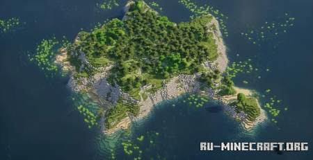 ������� Custom Survival Island 3 ��� Minecraft