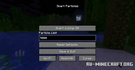 ������� Smart Particles ��� Minecraft 1.21.8