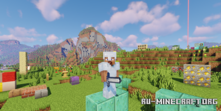 ������� Nebula RPG Glint Blue ��� Minecraft 1.21
