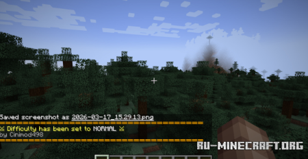 ������� Difficulty Choose ��� Minecraft 1.20.1