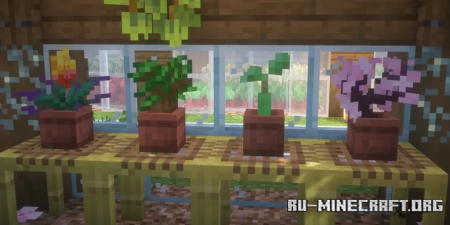 ������� Flower and Farm Greenhouse ��� Minecraft