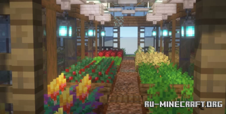 ������� Flower and Farm Greenhouse ��� Minecraft