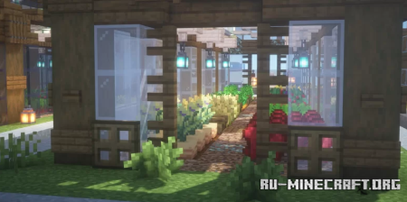 ������� Flower and Farm Greenhouse ��� Minecraft