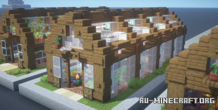 ������� Flower and Farm Greenhouse ��� Minecraft