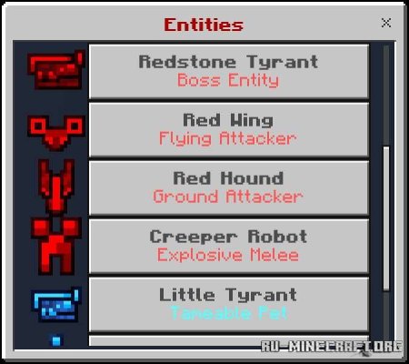 ������� ������ ��������� ��� Minecraft PE 1.21