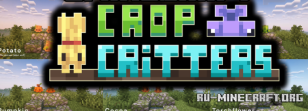 ������� Crop Critters ��� Minecraft 1.21.11