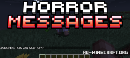 ������� Horror Messages ��� Minecraft 1.21.8