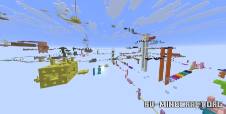 ������� Ultra Parkour V4.2 (Long Parkour Map) ��� Minecraft