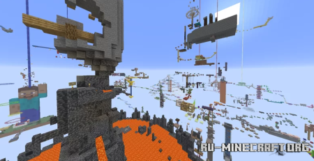 ������� Ultra Parkour V4.2 (Long Parkour Map) ��� Minecraft