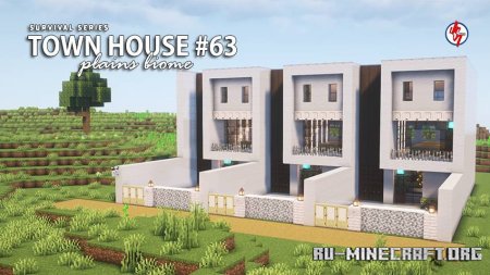 ������� Survival Town House 63 ��� Minecraft PE