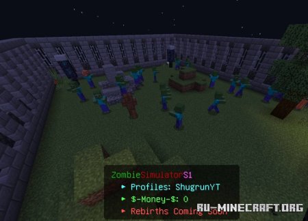 ������� Zombie Simulator by ShugrunYT ��� Minecraft PE