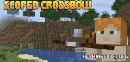 ������� Scoped Crossbow ��� Minecraft 1.21