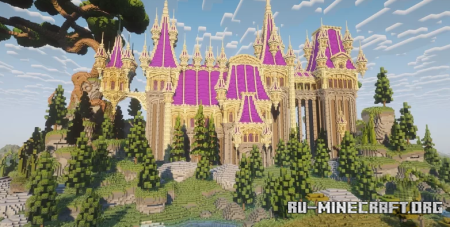 ������� Fantasy Castle - Survival Spawn by TryzzMC ��� Minecraft