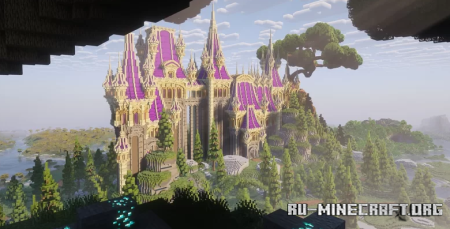 ������� Fantasy Castle - Survival Spawn by TryzzMC ��� Minecraft