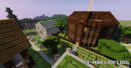 ������� Mechanical Village by Chaos_Sage ��� Minecraft