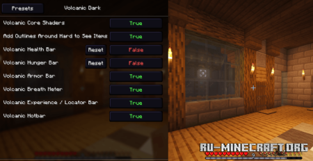 ������� Volcanic Dark ��� Minecraft 1.21