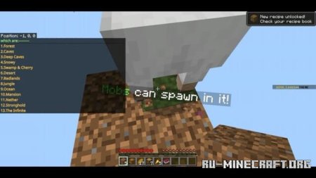 ������� HardCore OneBlock ��� Minecraft PE