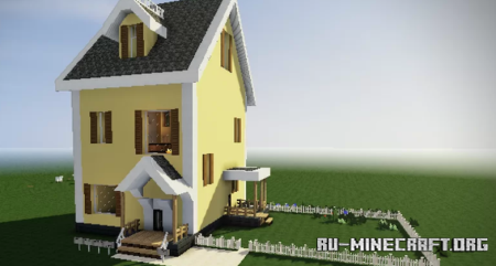 ������� Suburban house from 1932 ��� Minecraft