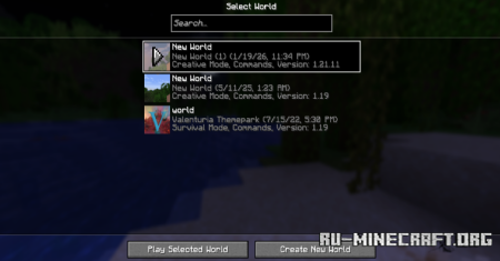 ������� Smooth Font ��� Minecraft 1.21.11