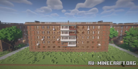 ������� Five-story Khrushchev-era ��� Minecraft