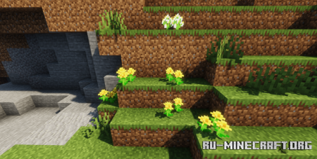 ������� Flower Clusters ��� Minecraft 26.1